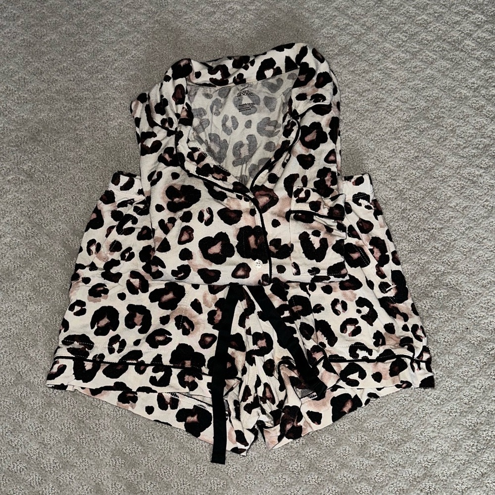 Short Sleeve and Shorts Pajama Set